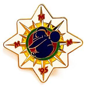 Disneyland Minnie Mouse Moonlit Madness Indiana Jones 1995 Cast Member Pin